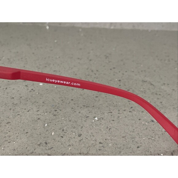 IcuEyewear Screen Vision Blue Light Reading Glasses Red Frame 7675030XT - Picture 4 of 10